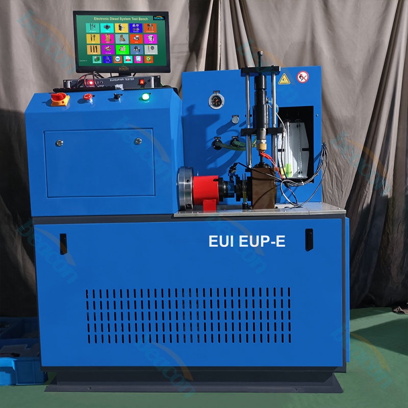 {Professional EUI EUP-E Test Bench for Electronic Unit Injector and Unit Pump Repair}