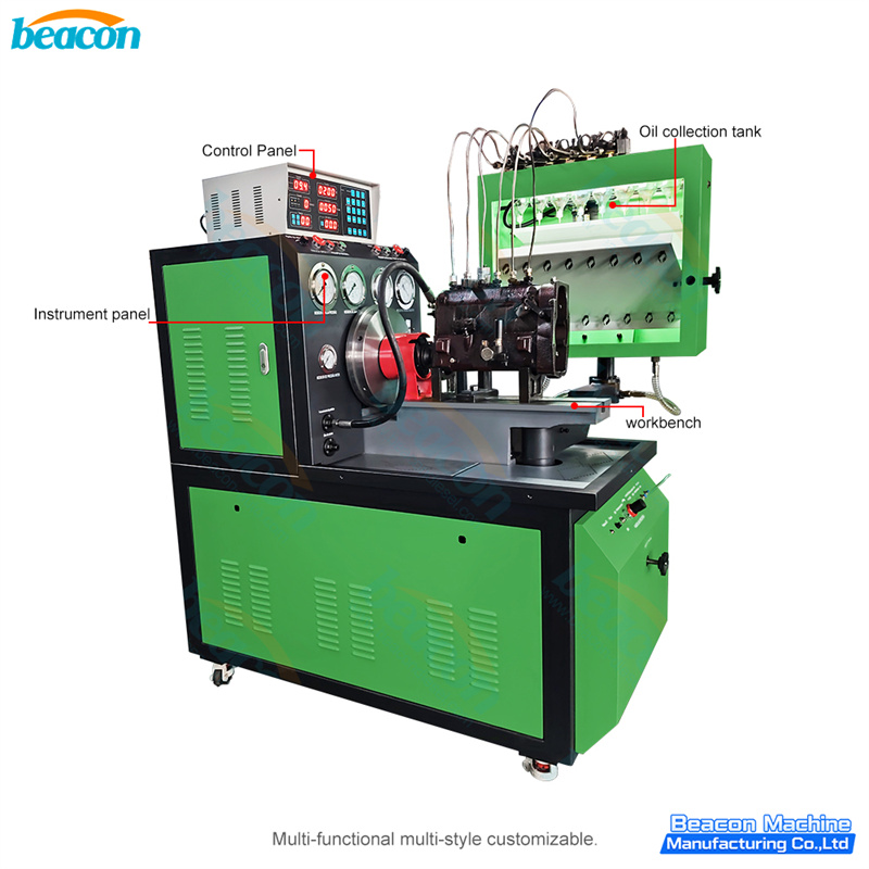 {MINI 12PSB-X Series Compact Diesel Fuel Injection Pump Test Bench}