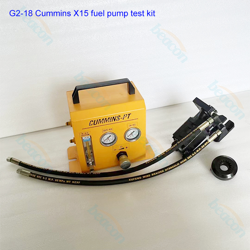 {G2-18 Cummins X15 Fuel Transfer Pump Pressure Test Kit Gear Pump Tester}