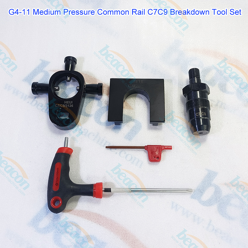 {Caterpillar CAT C7 C9 HEUI Injector Dismantling Tool Set Repair Kit G4-11}