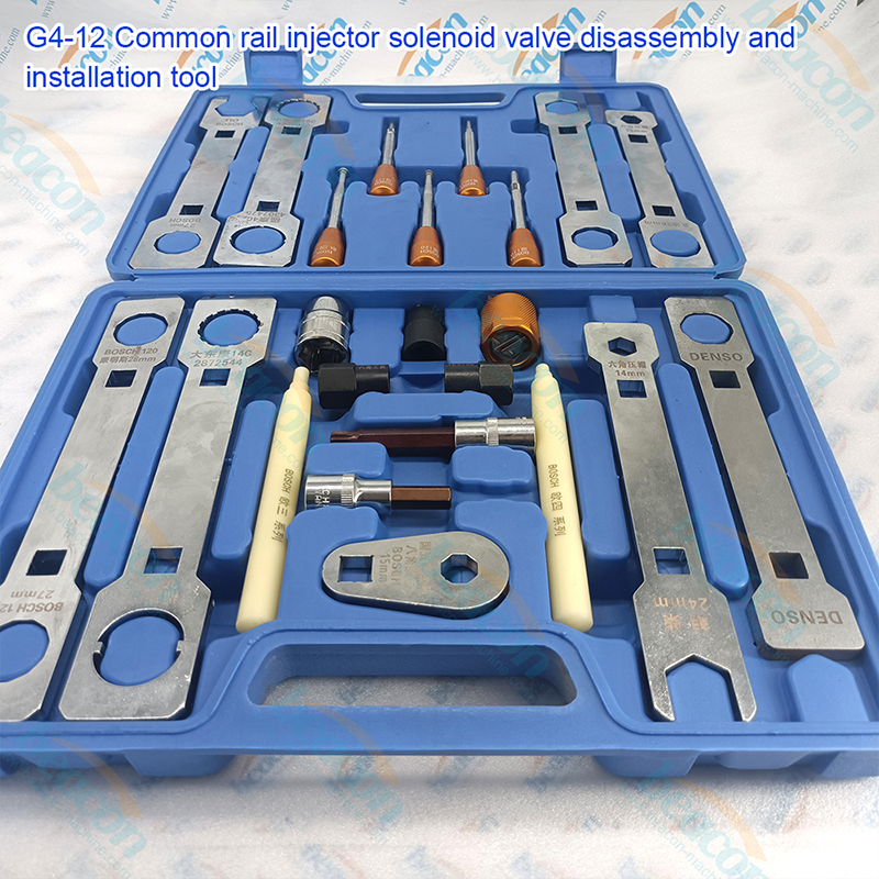{Common Rail Injector Solenoid Valve Dismantling and Installation Tool G4-12}