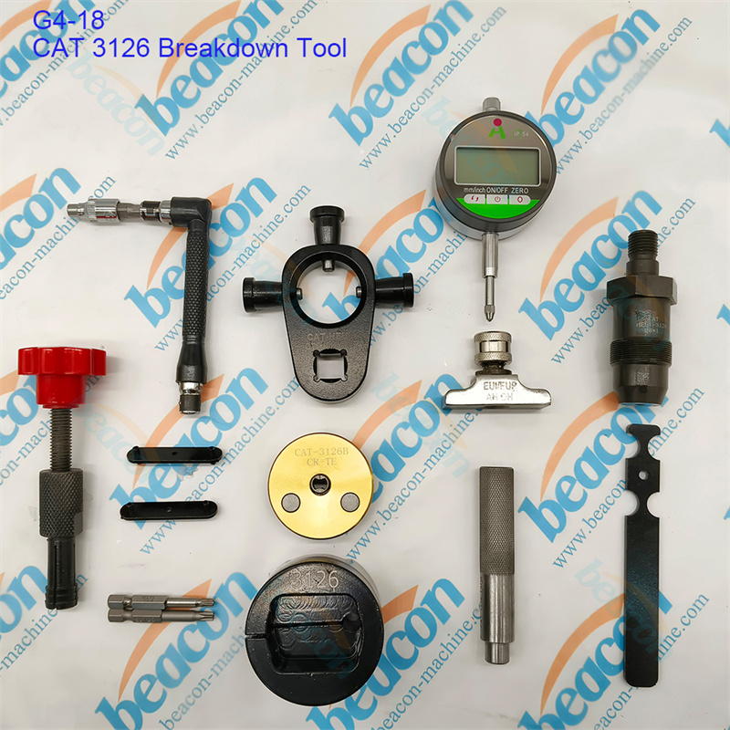 {Caterpillar CAT 3126 HEUI Injector Dismantling Tool Diesel Repair Kit G4-18}