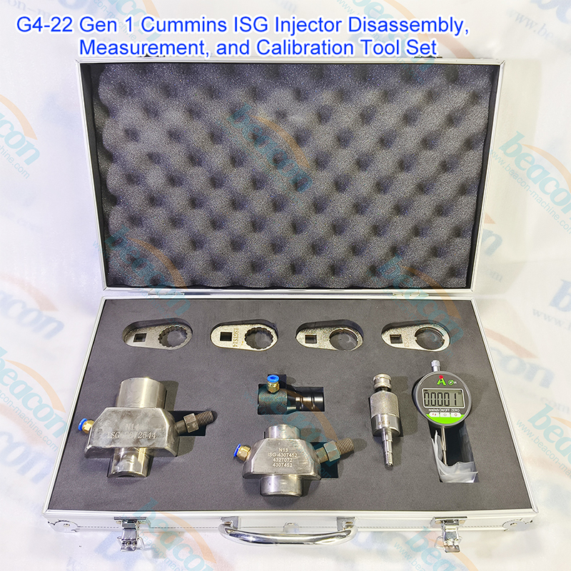 {Cummins ISG Generation 1 Injector Dismantling Measurement and Calibration Tool Set G4-22}