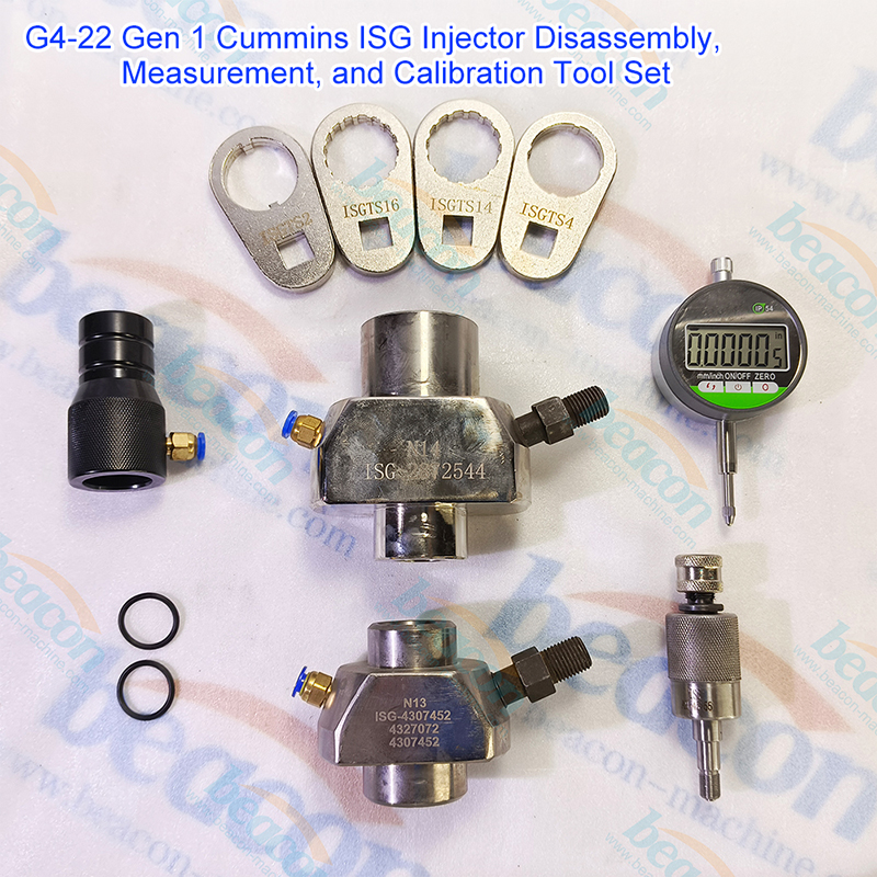 {Cummins ISG Generation 1 Injector Dismantling Measurement and Calibration Tool Set G4-22}