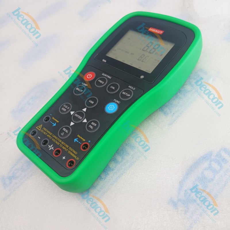 {HW-LCR06 Professional Handheld LCR Meter with 100kHz High Precision Measurement}