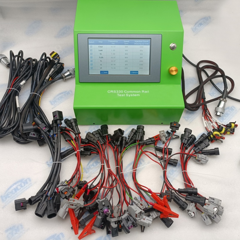 {CRS330 Common Rail System Tester for 6-Channel Injectors and Pump Diagnostics}