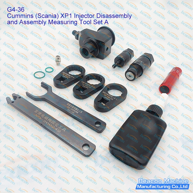 {G4-36 Cummins Scania XPI Injector Disassembly and Measuring Tool Set}