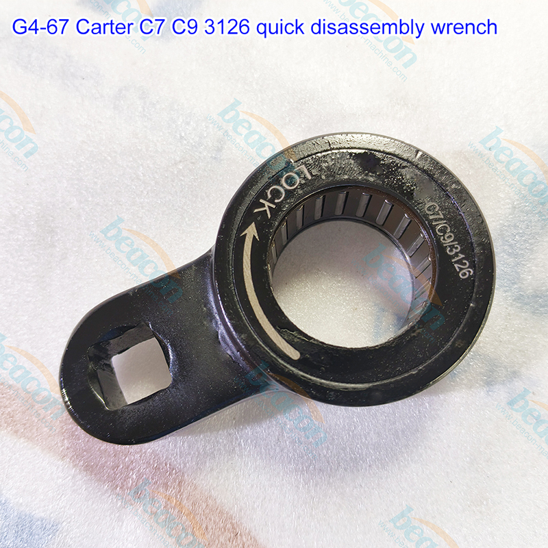 {G4-67 Caterpillar C7 C9 3126 Injector Cap Nut Quick Removal Wrench}