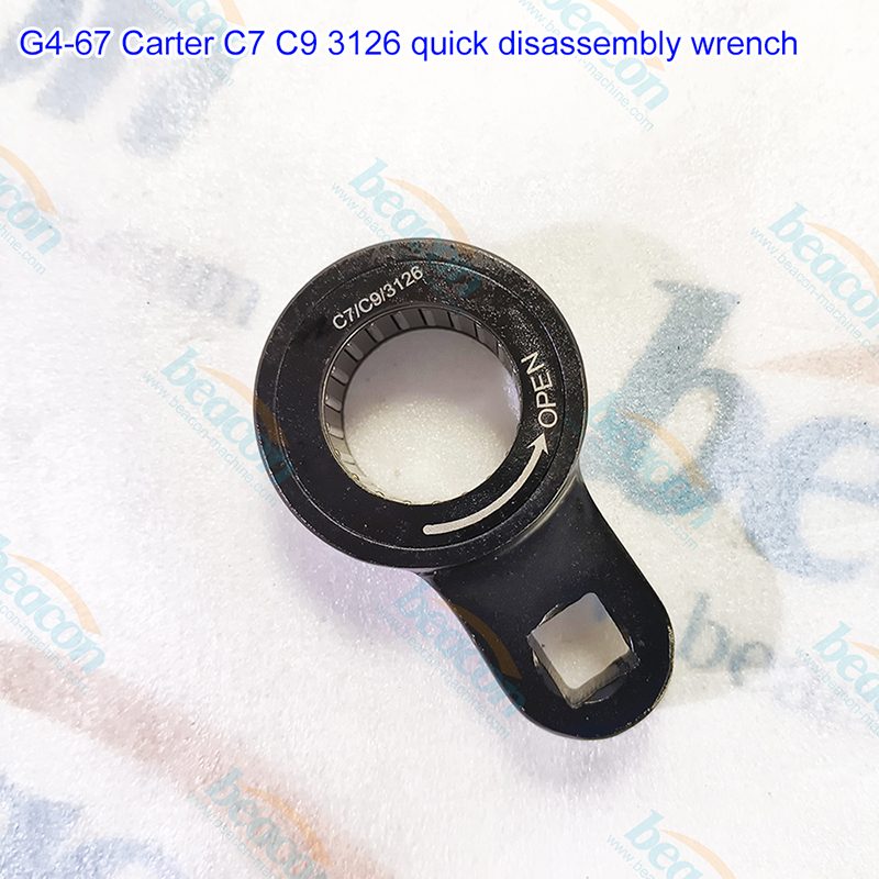 {G4-67 Caterpillar C7 C9 3126 Injector Cap Nut Quick Removal Wrench}