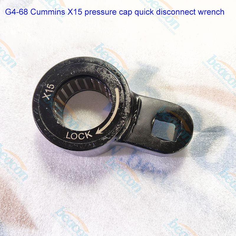 {G4-68 Cummins X15 Injector Cap Nut Quick Removal Wrench}