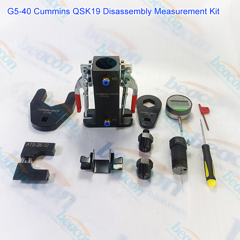 {G5-40 Cummins QSK19 Diesel Injector Disassembly and Stroke Measuring Tool Kit}