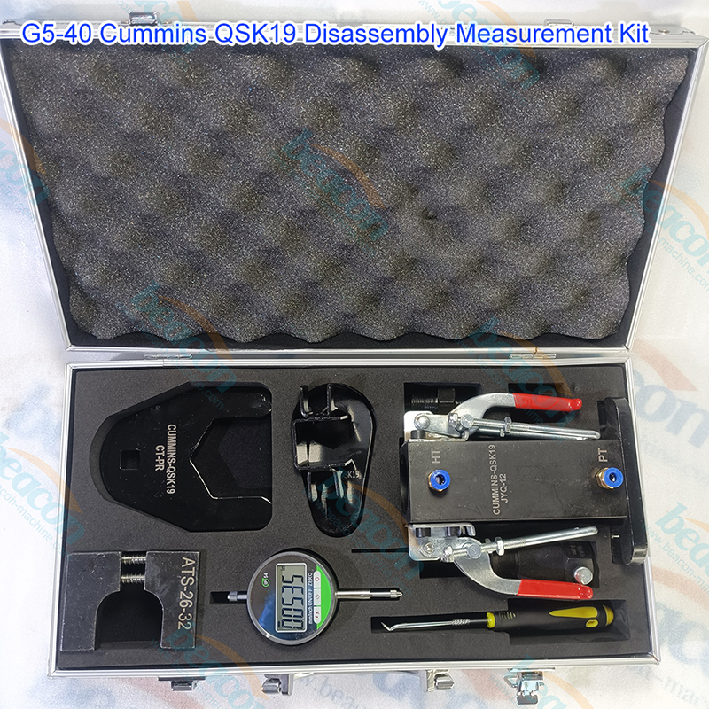 {G5-40 Cummins QSK19 Diesel Injector Disassembly and Stroke Measuring Tool Kit}
