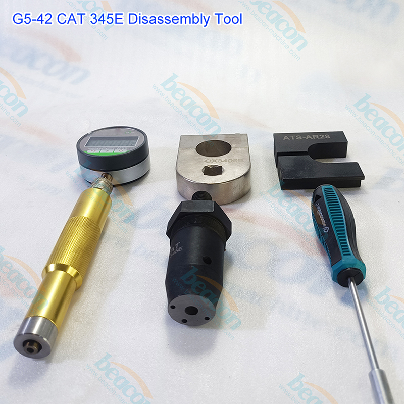 {G5-42 Caterpillar CAT 345E Excavator Injector Disassembly and Rebuild Tool Kit}