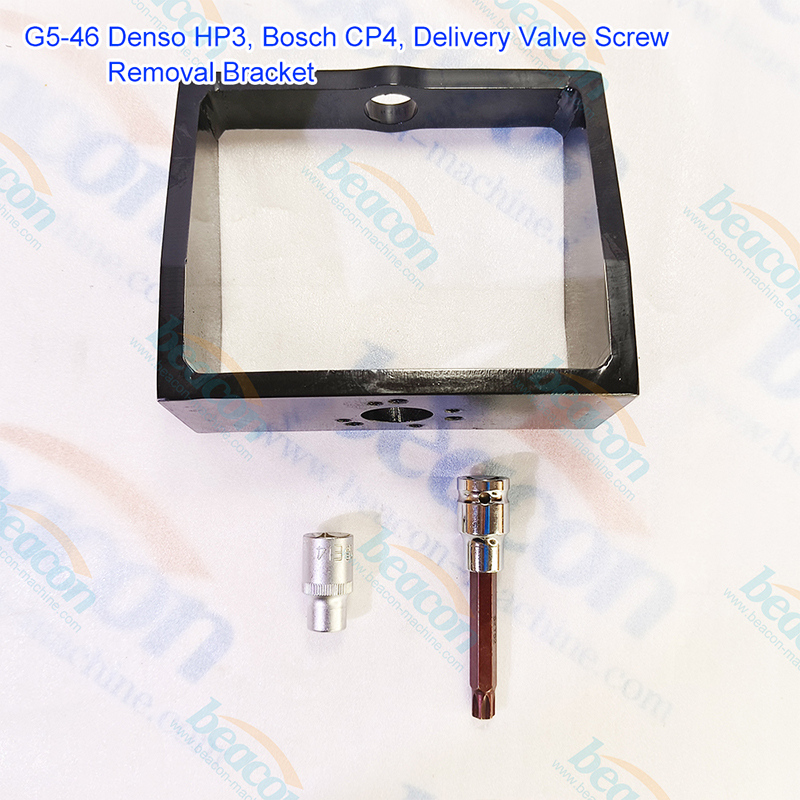 {G5-46 Denso HP3 Bosch CP4 Fuel Pump Delivery Valve Screw Disassembly Bracket Tool}