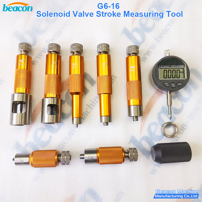 {G6-16 Full Series Common Rail Injector Stroke Measuring Tool Kit for Bosch Delphi}