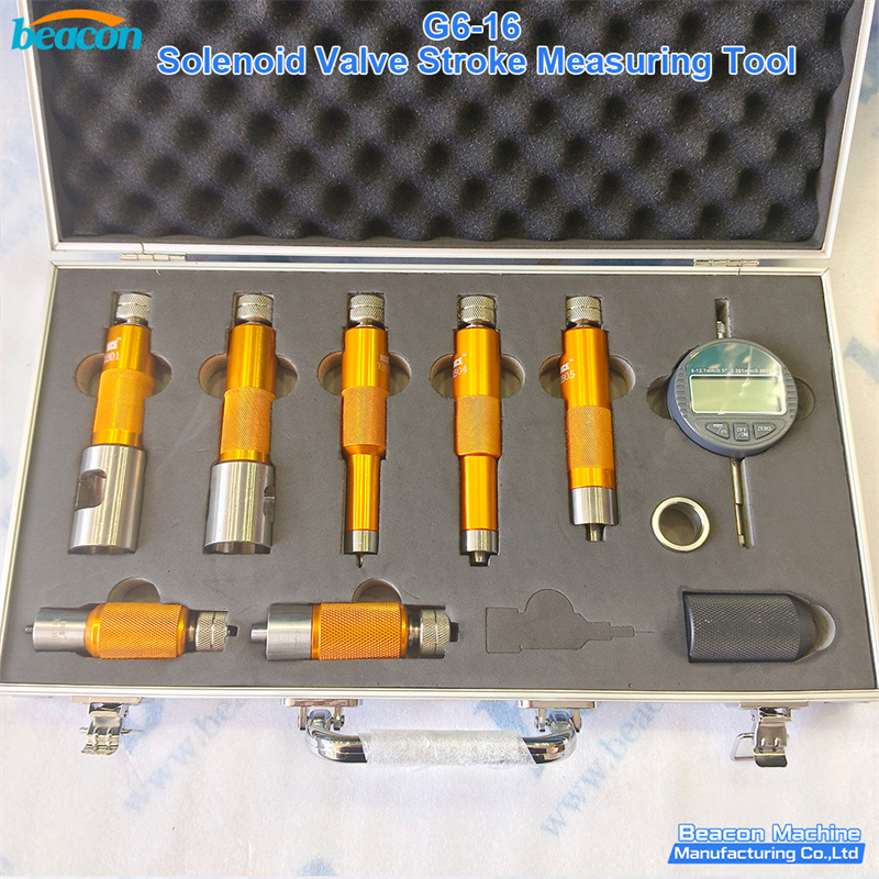 {G6-16 Full Series Common Rail Injector Stroke Measuring Tool Kit for Bosch Delphi}