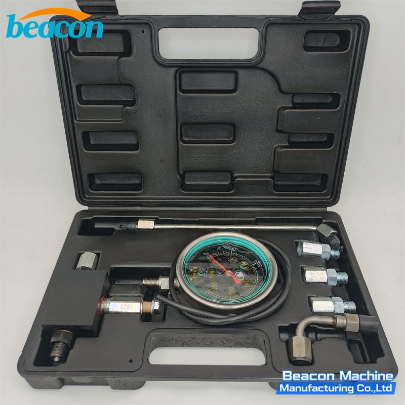 {G7-14 Common Rail High Pressure Pump Plunger Tester Gauge Kit with Pressure Release Valve}