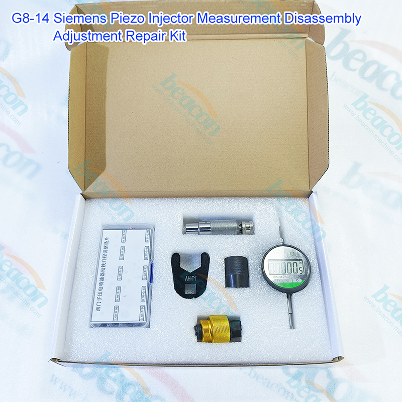 {G8-14 Siemens VDO Piezo Common Rail Injector Measuring Dismantling Repair Tool Kit}