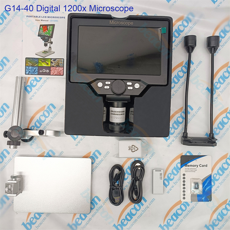 {G14-40 Digital Electron Microscope 1200X High Resolution Industrial Inspection Camera}