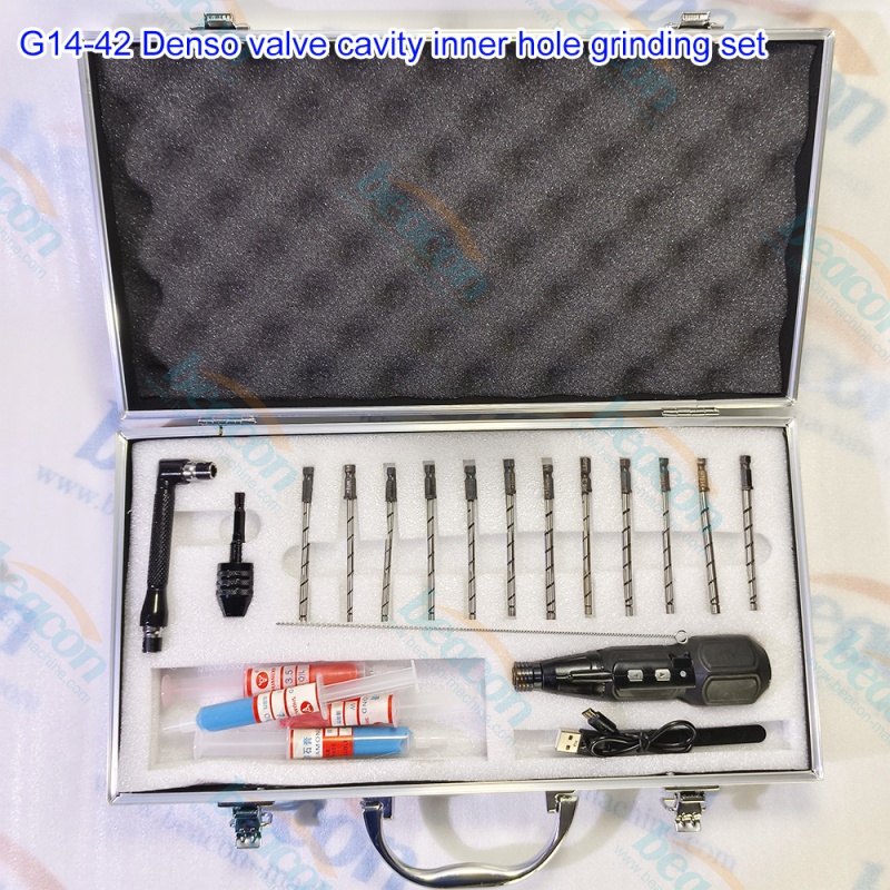 {G14-42 Denso Injector Control Valve Chamber Internal Hole Lapping Grinding Tool Kit}