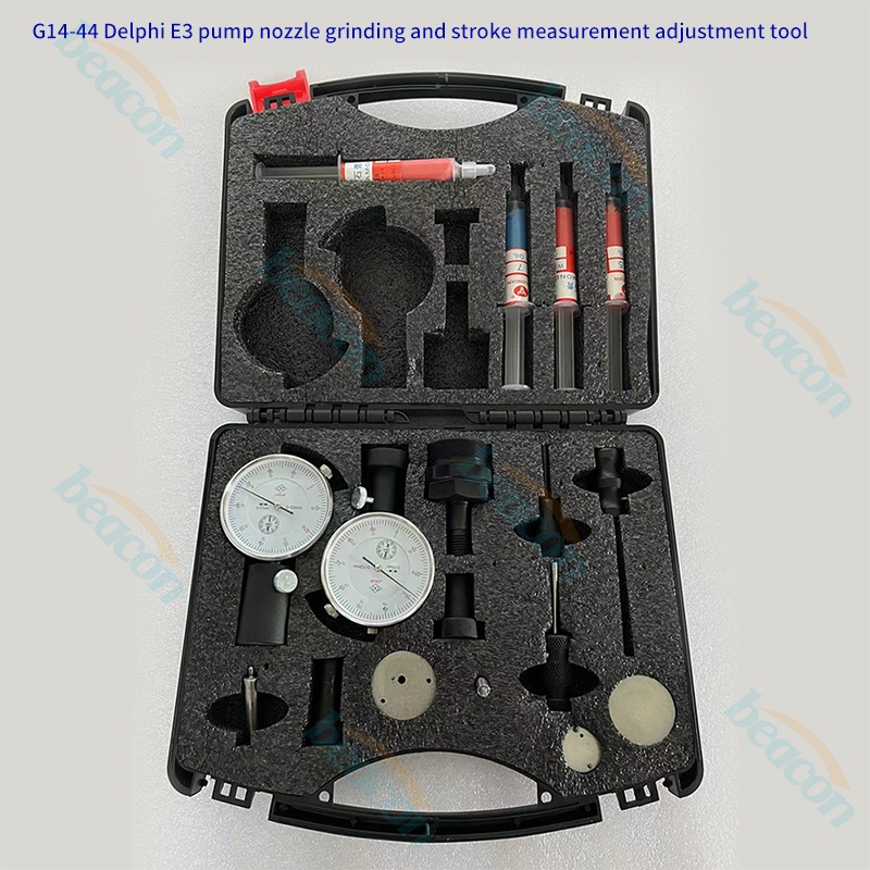 {G14-44 Delphi E3 EUI Injector Valve Lapping and Travel Measurement Adjustment Tool Kit}