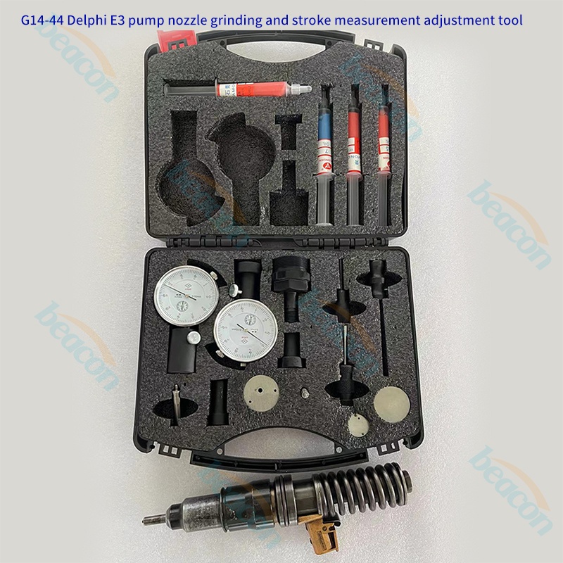 {G14-44 Delphi E3 EUI Injector Valve Lapping and Travel Measurement Adjustment Tool Kit}