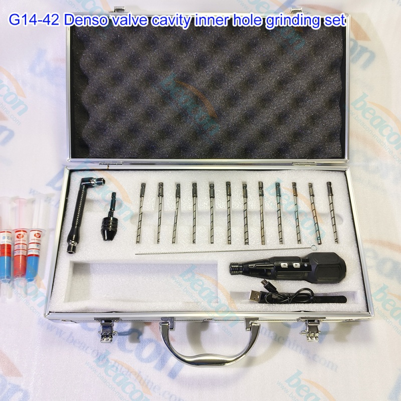 {G14-42 Denso Injector Control Valve Chamber Internal Hole Lapping Grinding Tool Kit}