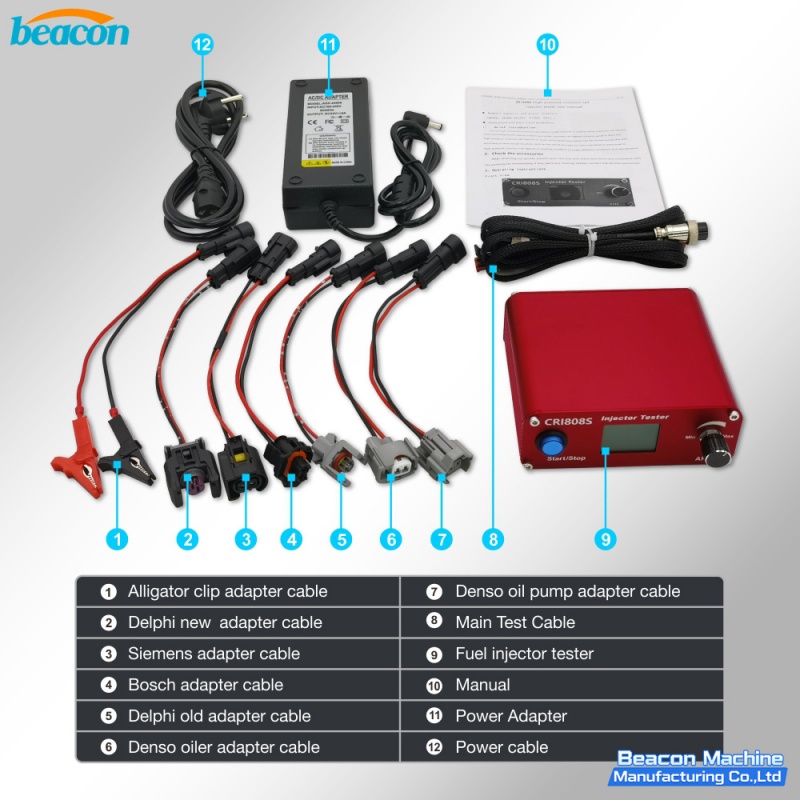 common rail injector tester,diesel injector test tool,piezo injector repair machine