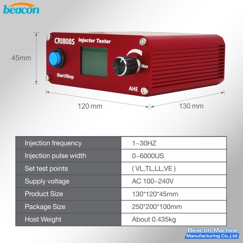 common rail injector tester,diesel injector test tool,piezo injector repair machine