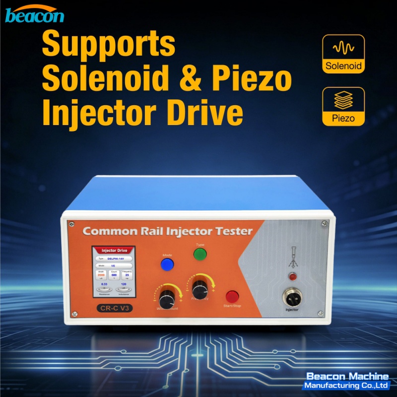 common rail injector tester,diesel injector test tool,fuel injector driver machine