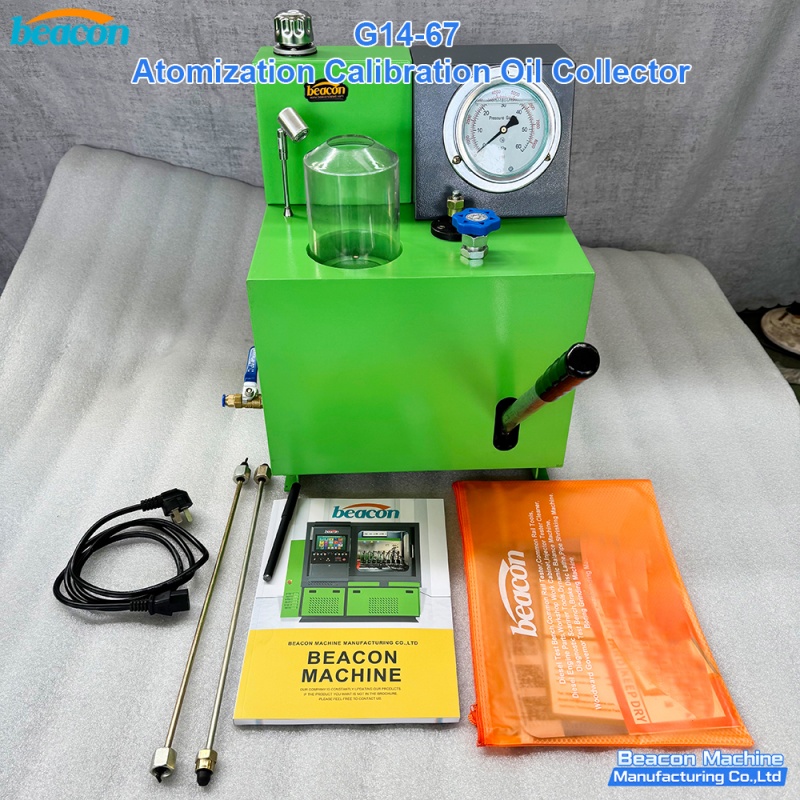{Diesel Fuel Injector Atomization Tester Oil Collector Fuel Mist Catcher Spray Pattern Test Chamber G14-67}