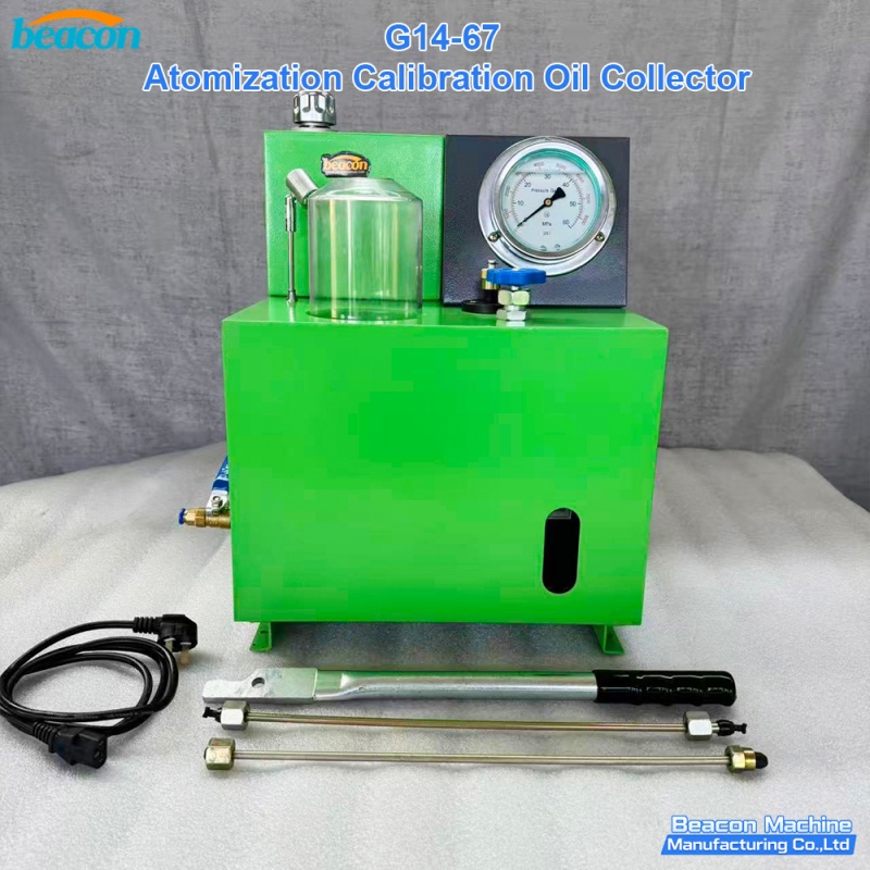 {Diesel Fuel Injector Atomization Tester Oil Collector Fuel Mist Catcher Spray Pattern Test Chamber G14-67}
