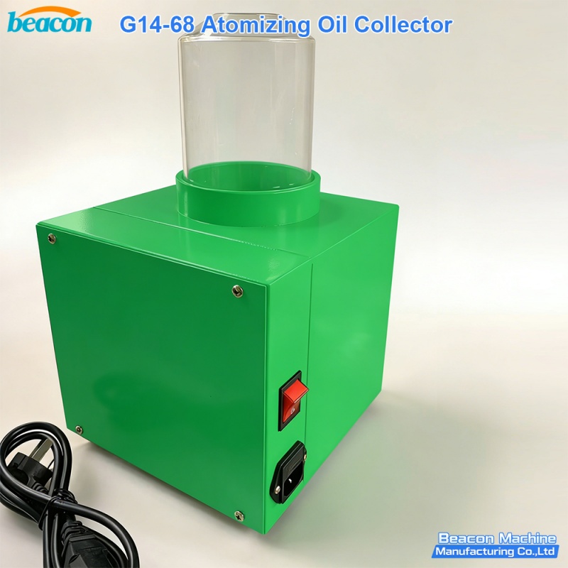 {Diesel Fuel Injector Spray Atomization Tester Oil Collector Fuel Mist Catcher Extractor Chamber G14-68}