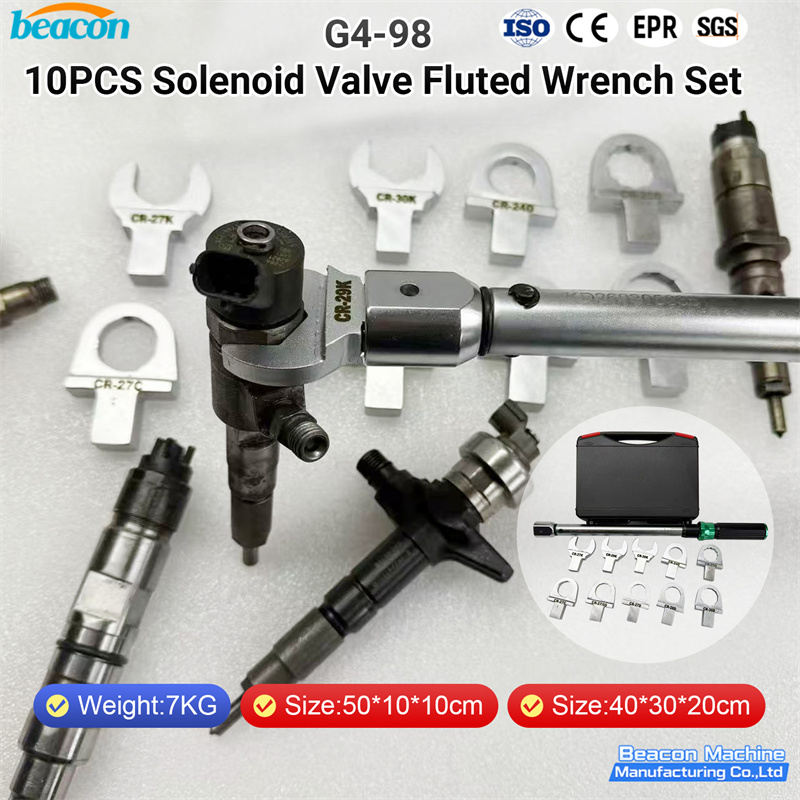 injector solenoid valve wrench,diesel injector socket kit,common rail dismantling tool