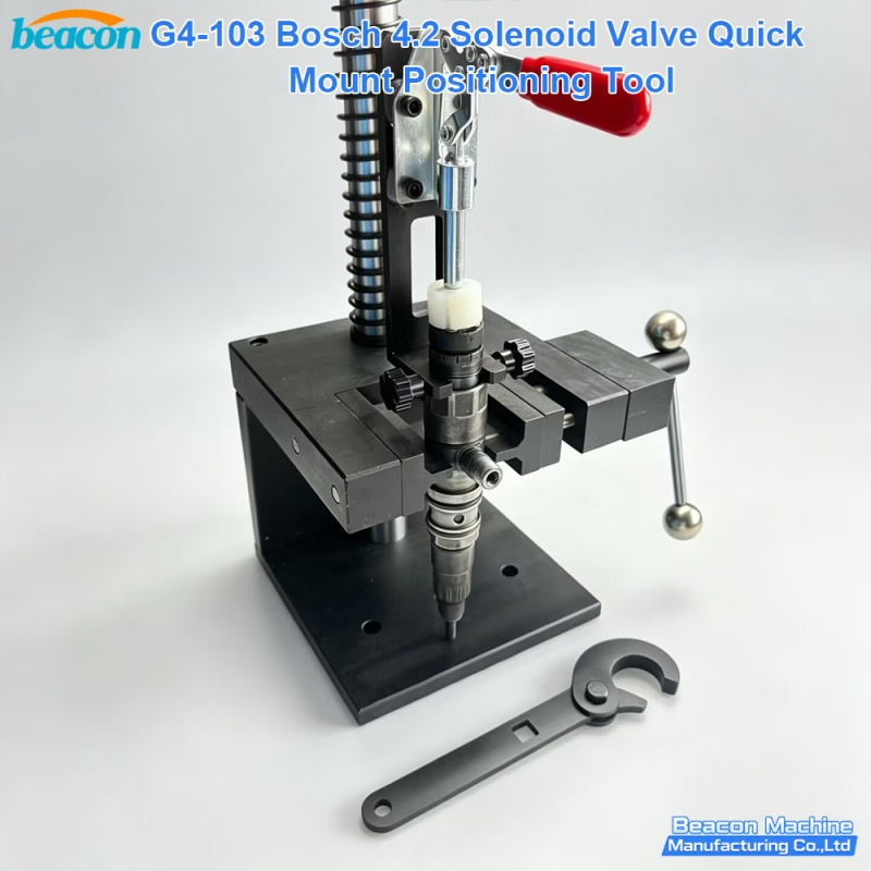 {Bosch 4.2 Diesel Common Rail Injector Solenoid Valve Positioning Mounting Installation Fixture Tool Kit G4-103}
