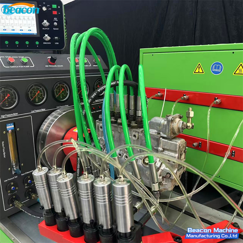 diesel injection pump test bench, injection pump tester, fuel injection pump testing machine, diesel pump calibration bench, VE pump test bench, distributor pump tester, mechanical governor tester, injection pump testing equipment, diesel fuel injection pump tester, pump test machine