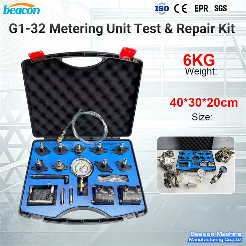 metering unit test kit, common rail metering unit repair, suction control valve tester, SCV diagnostic kit, Bosch CP1 CP3 metering, Denso HP0 metering, Delphi DFP metering, diesel pump calibration tool