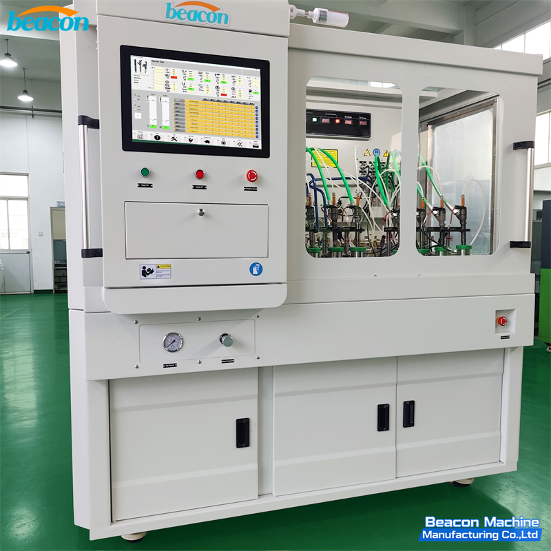 endurance test bench, common rail injector durability tester, long duration injector test rig, eight station injector endurance platform