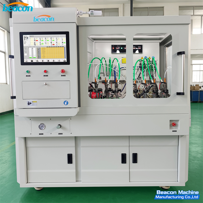 {BC-NJ Beacon Eight-Station Common Rail Injector Endurance Test Bench for Long Duration Quality Validation}