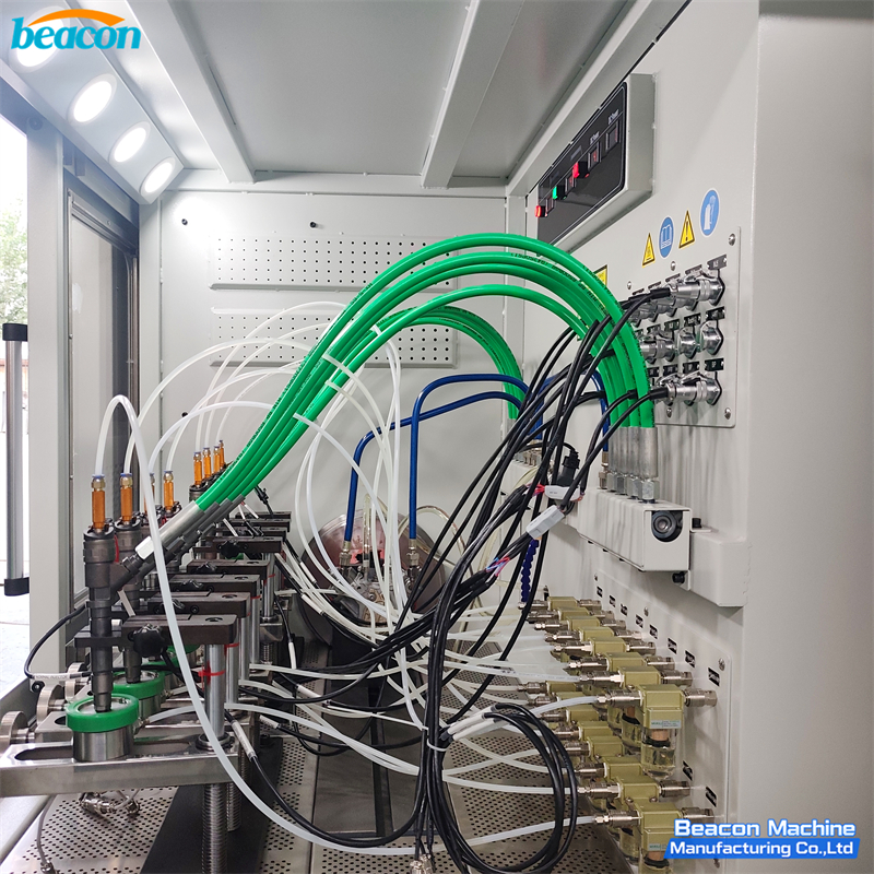 eight station common rail injector endurance test bench