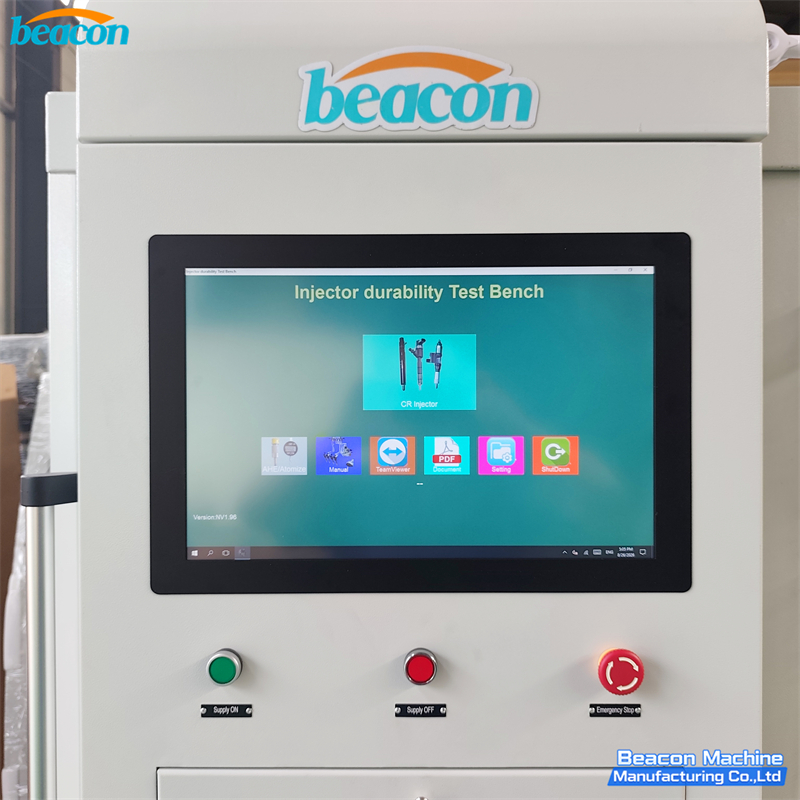 eight station common rail injector endurance test bench