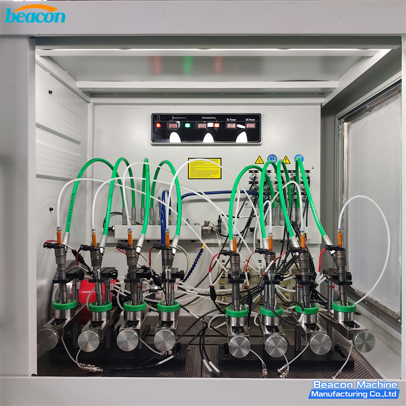 eight station common rail injector endurance test bench