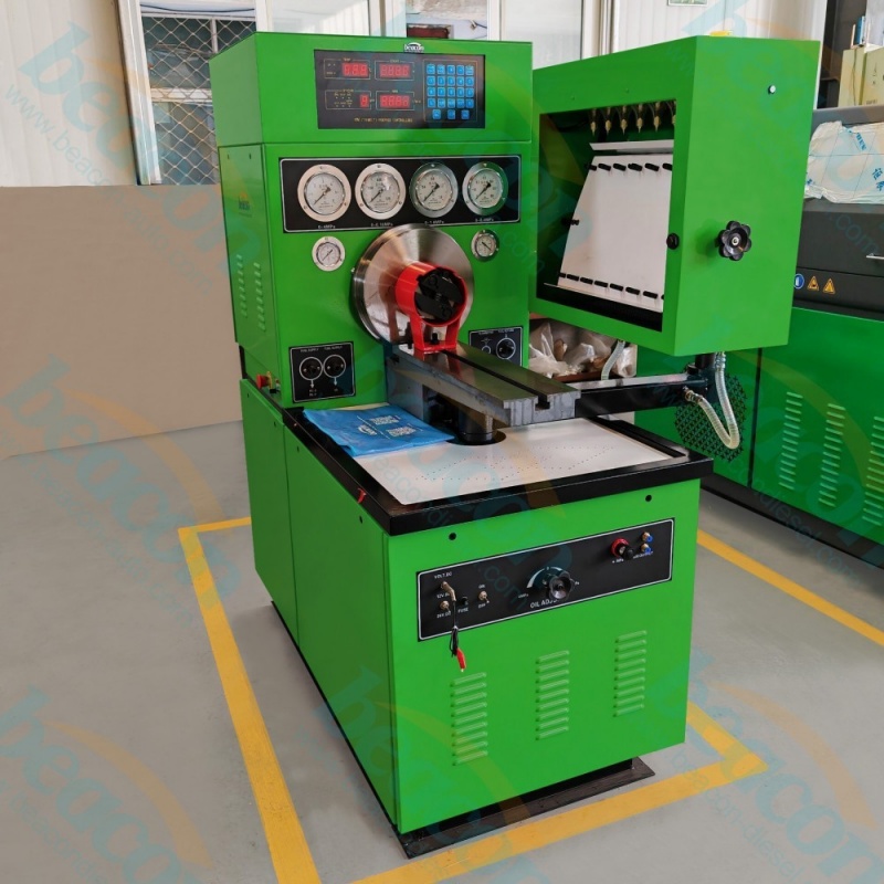 Bosch VE pump tester, distributor pump test stand, diesel service