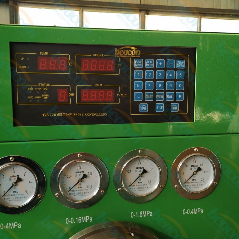 Bosch VE pump tester, distributor pump test stand, diesel service