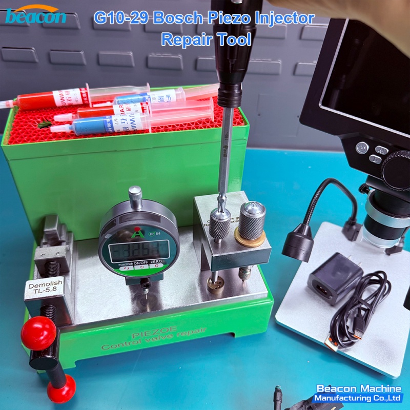 Piezo Injector Repair, Common Rail Service Tool, Diesel Injector Disassembly