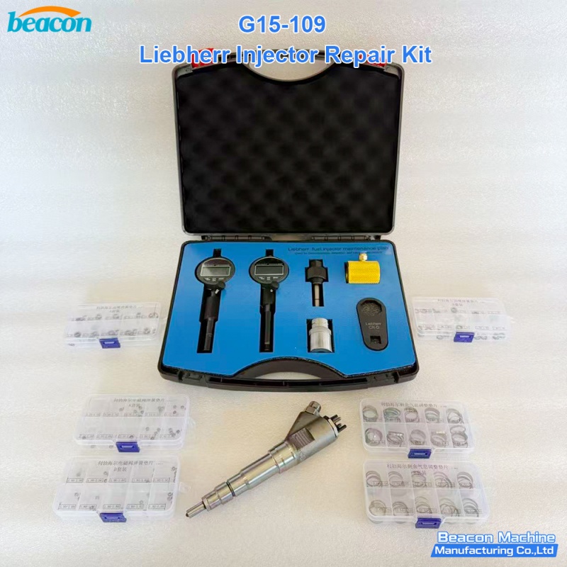 Liebherr Injector Service, Diesel Fuel System Repair, Common Rail Maintenance Kit