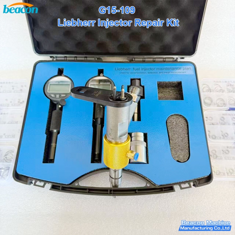 Liebherr Injector Service, Diesel Fuel System Repair, Common Rail Maintenance Kit