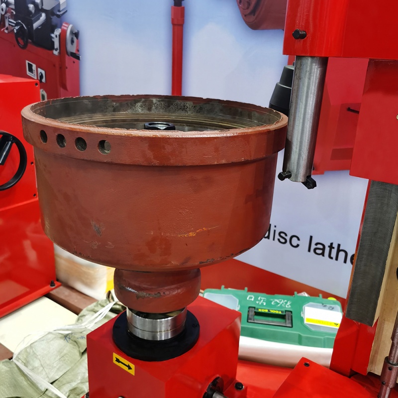Brake Drum Boring Machine, Truck Brake Drum Lathe, Vertical Brake Lathe