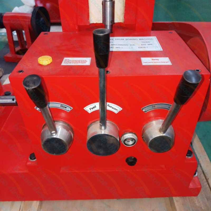 Brake Drum Boring Machine, Heavy Duty Brake Lathe, Truck Brake Repair Tool