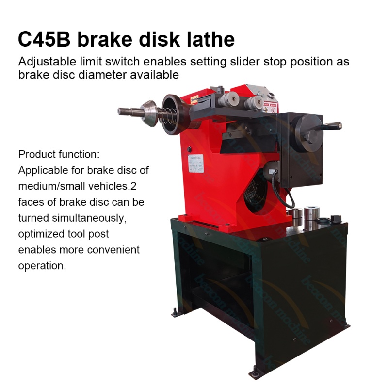 Brake Disc Lathe, Brake Rotor Resurfacing, Car Brake Disc Repair
